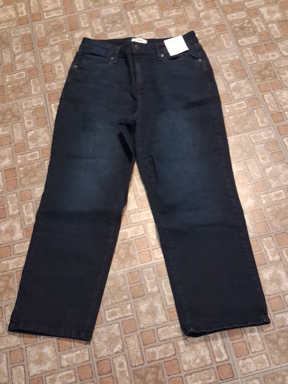 Sonoma Dark Blue Straight Leg Jeans - Women's Size 12P